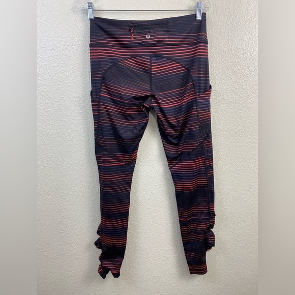 Lululemon Speed Tight IV Leggings Athletic Workout Yoga Gym Ruched Ankle size 8 - Picture 1 of 15